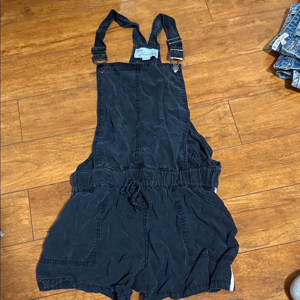 Vintage Havana Black Overalls